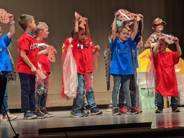 Elementary Students performed Frog and Toad
